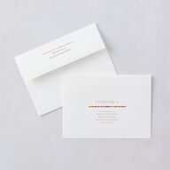 Serape de Sol Wedding Invitations Gold Copper Signature Blank No Standard