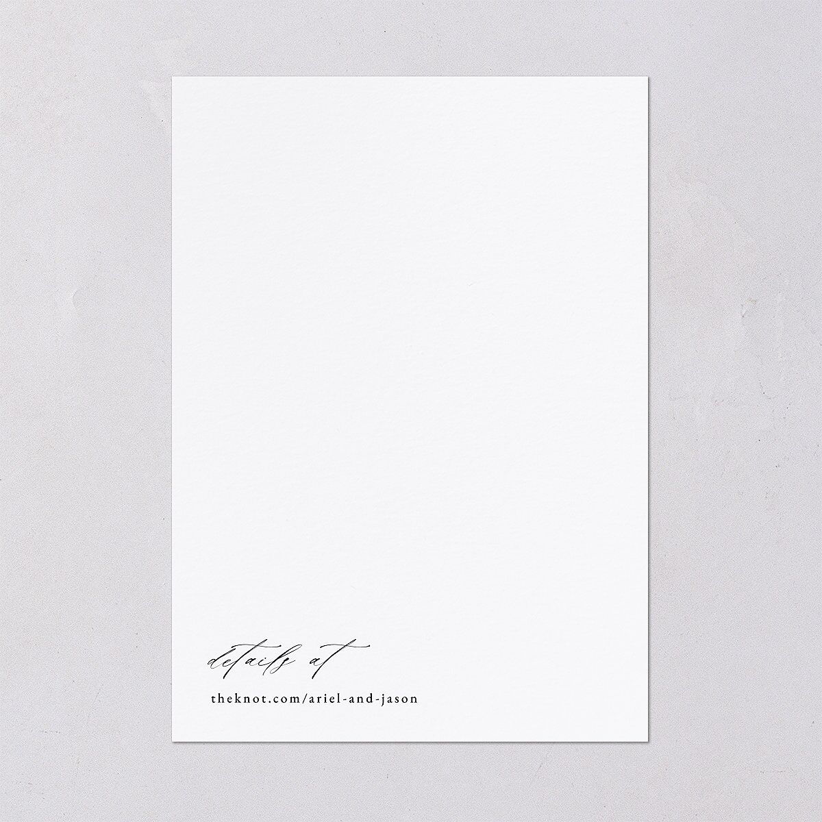 Modern Rose Wedding Invitations Plum Signature Blank No Standard