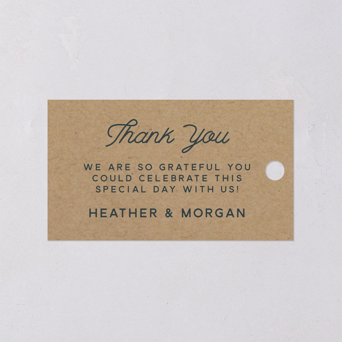 Vintage Mountain Favor Gift Tags Pool Signature