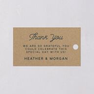 Vintage Mountain Favor Gift Tags Pool Signature