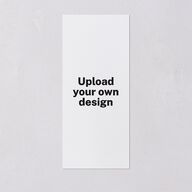 Upload Your Own Design Portrait Photo Menus Pure White Signature