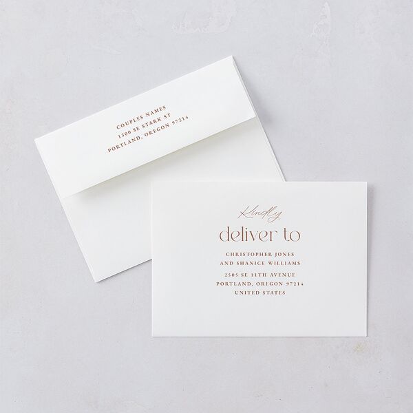 Striking Scene Rehearsal Dinner Invitations Dusty Rose Signature Blank Standard