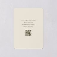 Western Floral Wedding Enclosure Cards Terracotta Signature