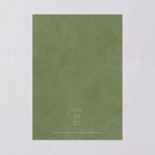 Elegant Italy Wedding Invitations Thyme Signature Blank No Standard