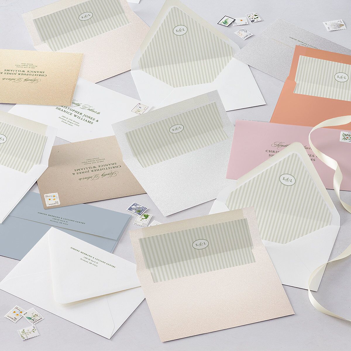 Your Own Classic Italian Venue Wedding Invitations Dark Camo Signature Blank No Standard