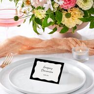 Customizable Couple Place Cards Couple 1 Signature
