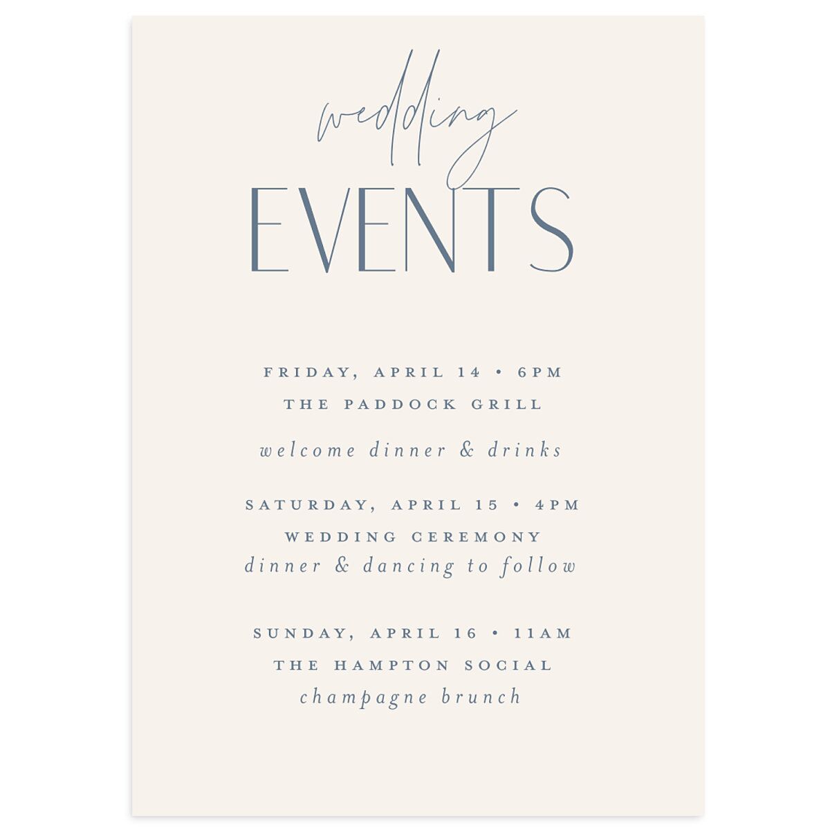 Tropical Frame Wedding Enclosure Cards