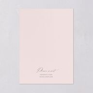 Luxury Floral Foil Wedding Invitations Gold Desert Rose Signature Blank No Standard