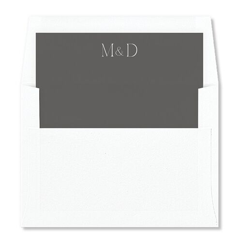Ampersand Greenery Envelope Liners Midnight Standard