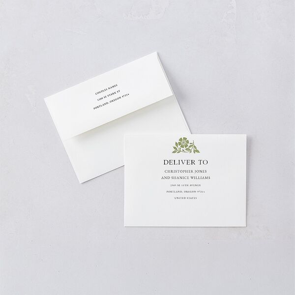 Block Print Thank You Cards Meadow Signature
