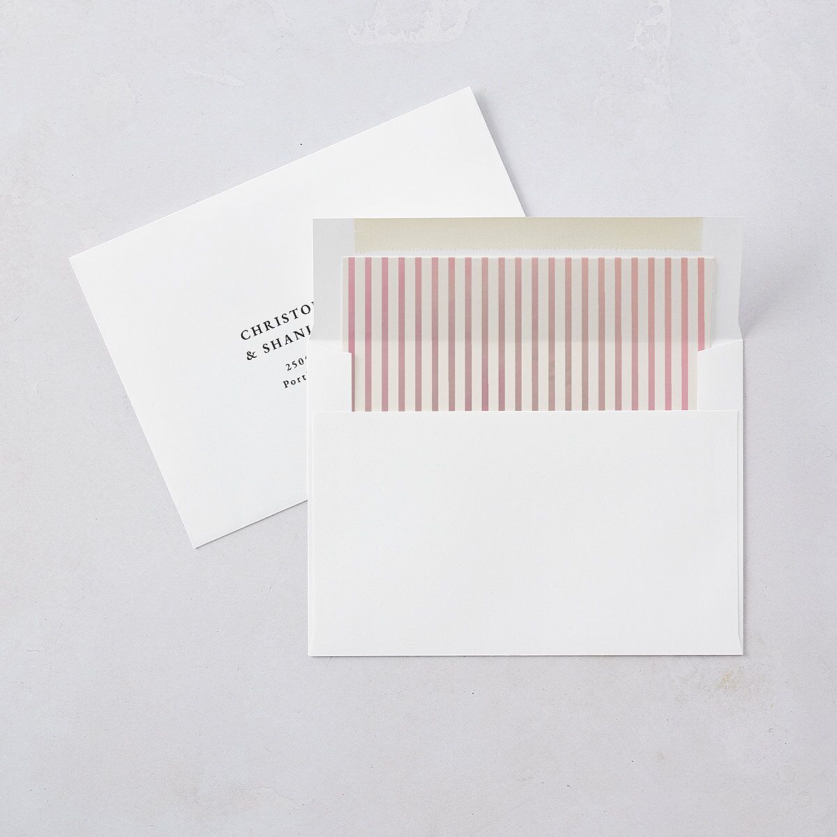 Handwritten Holiday Envelope Liners — view 1