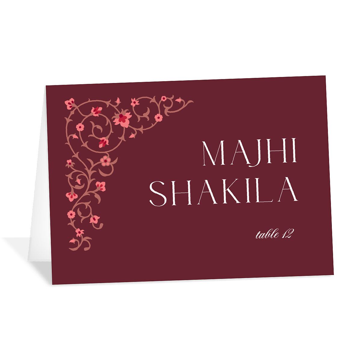 Ornate Threshold Place Cards