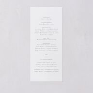 Glistening Garden Wedding Programs Gold Linen Signature