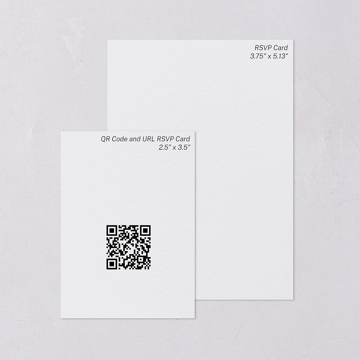 Dainty Bow URL RSVP Cards Peridot Signature Standard