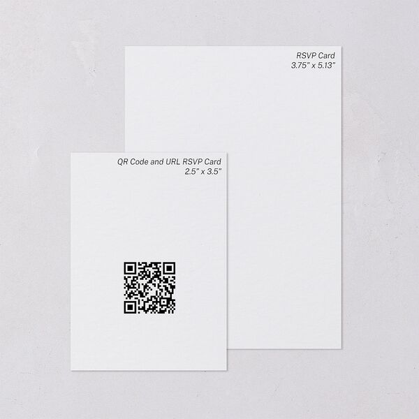 Dainty Bow URL RSVP Cards Peridot Signature Standard