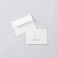 Classic Landscape Wedding Response Cards Marigold Signature Standard