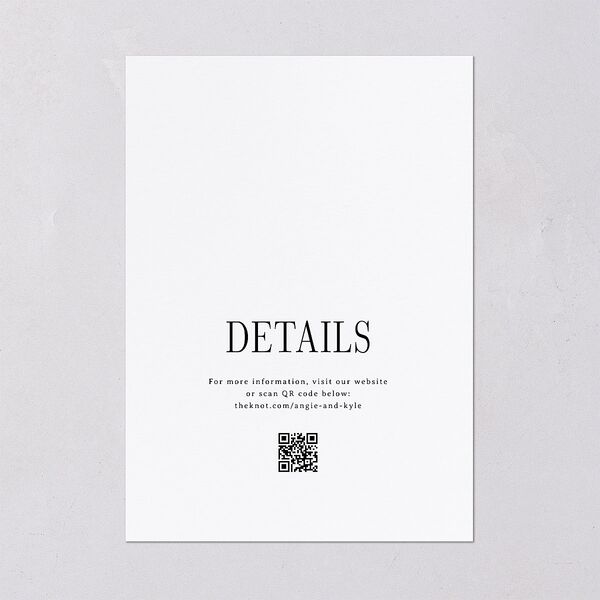 Classically Gilded Save the Date Cards Pure White Gold Signature smooth Blank No Standard