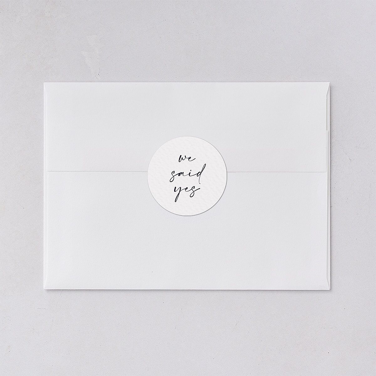 Layered Watercolor Wedding Stickers Navy Circle