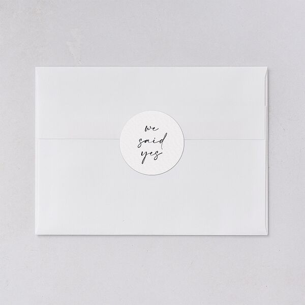 Layered Watercolor Wedding Stickers Navy Circle