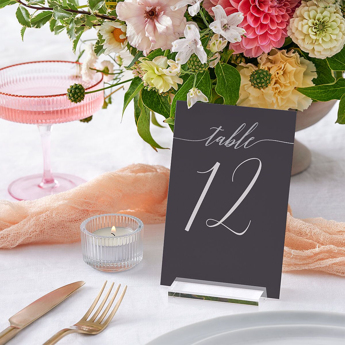 We Do Foil Table Numbers — view 3
