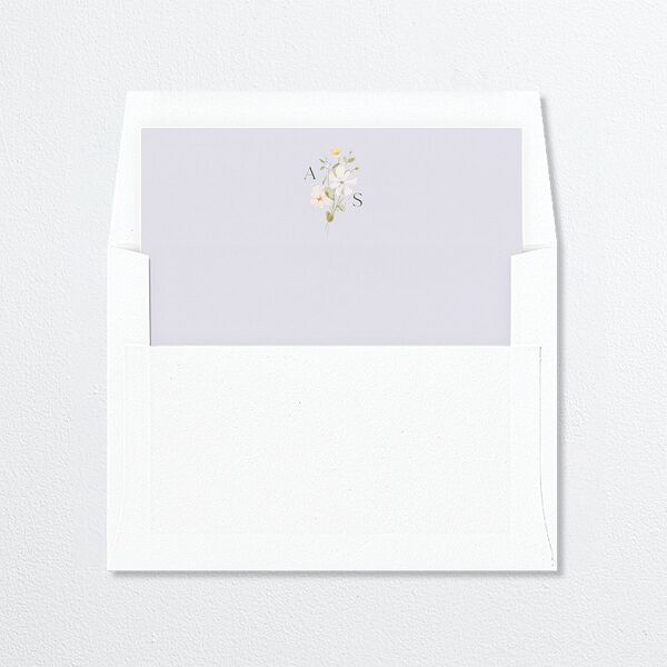 Wildflower Photo Envelope Liners Lilac Standard