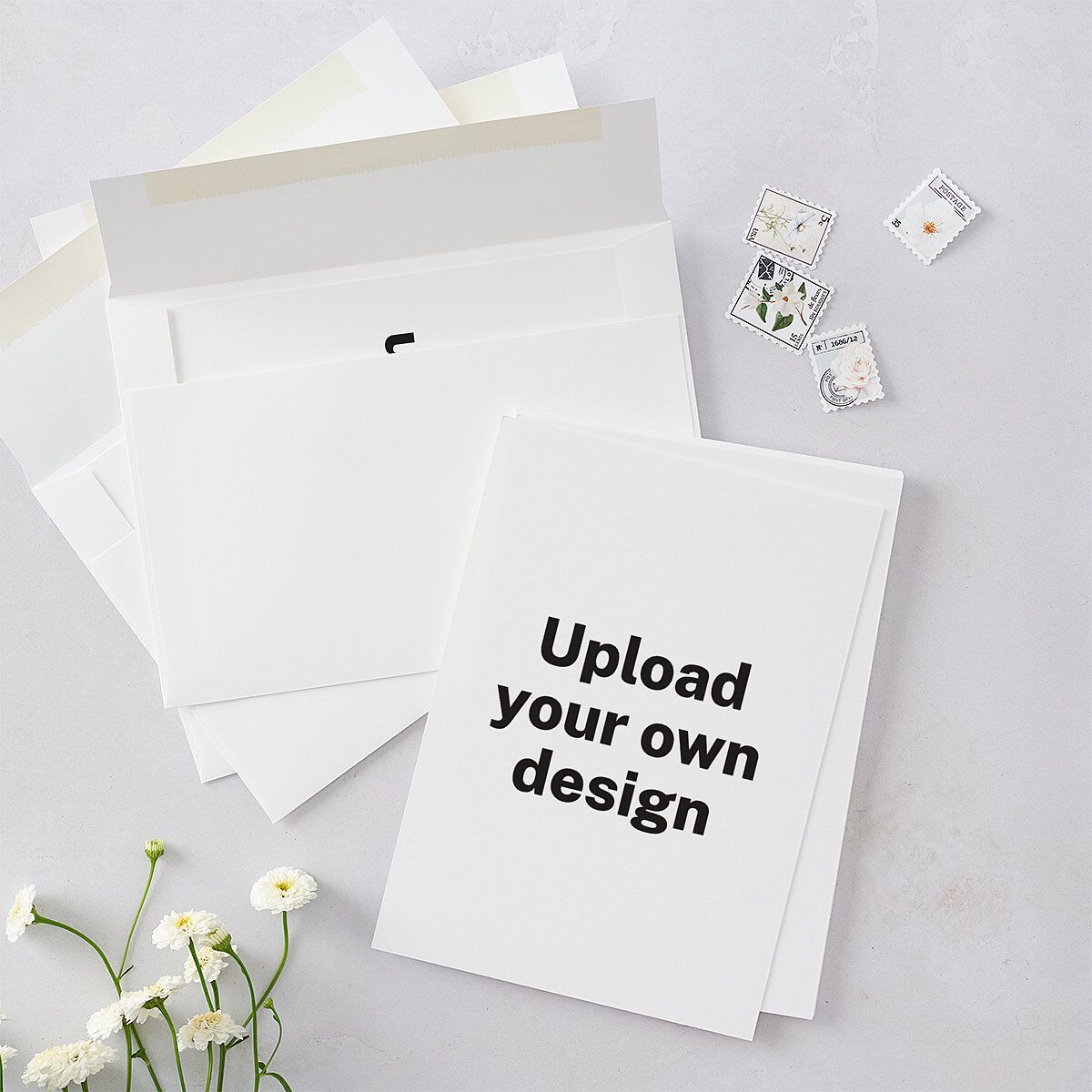 Upload Your Own Design Portrait Save the Date Cards — view 5
