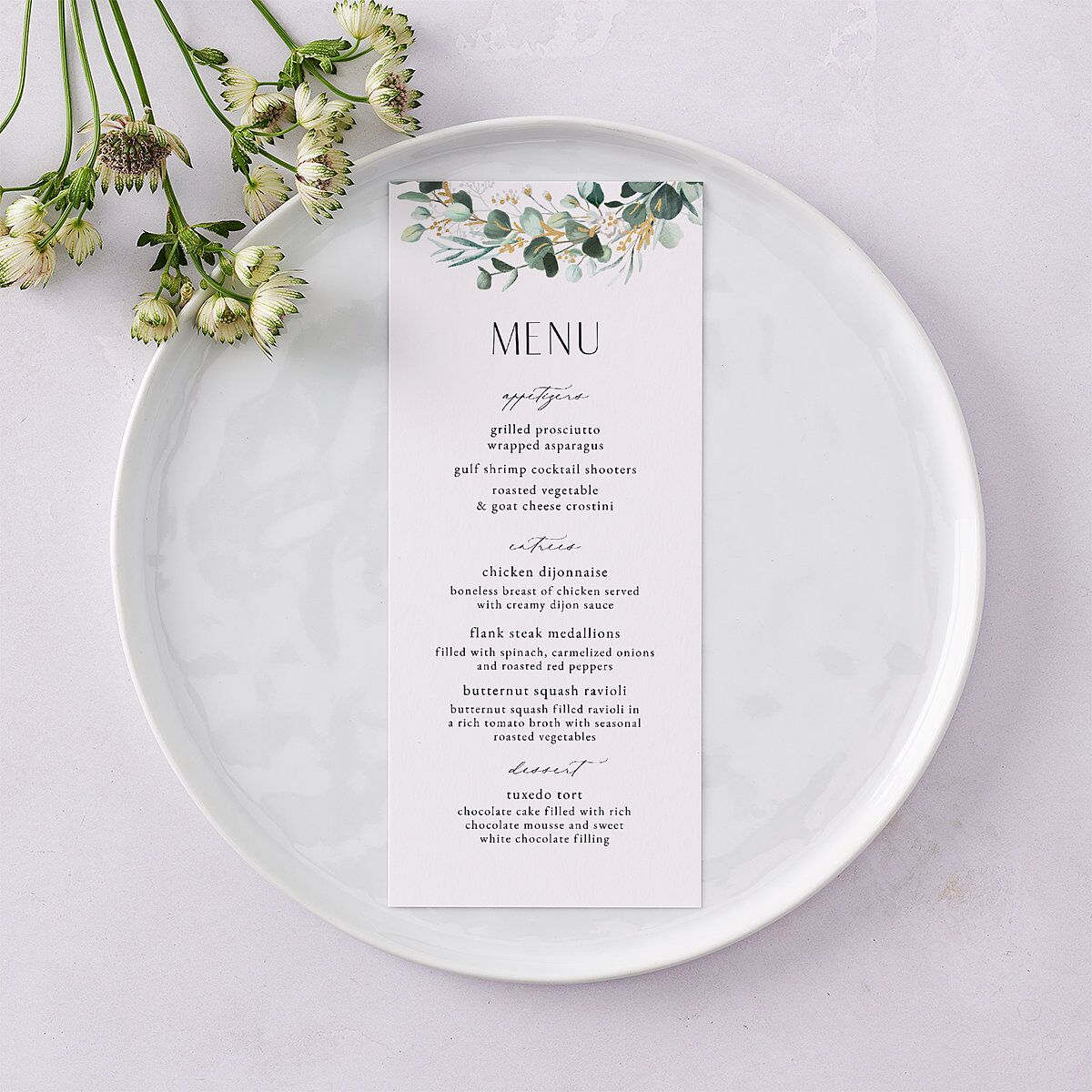 Timeless Hoop Menus — view 3