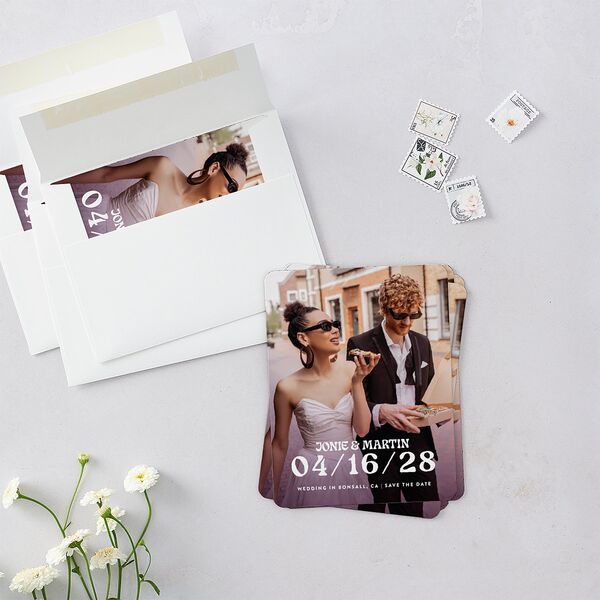 Wedstock Save The Date Magnets Sky Magnet Paper