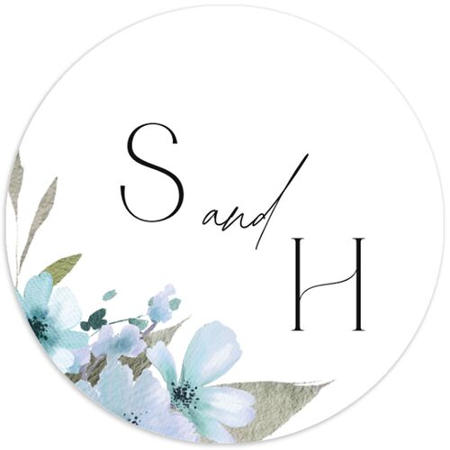 Beloved Union Wedding Stickers Ocean Circle