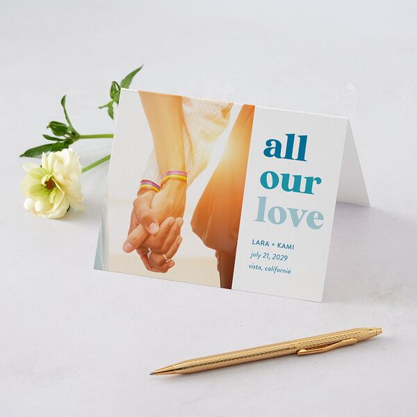 Vibrant Bold Thank You Cards Cruise