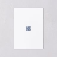 Elegant Photo Crest Wedding Enclosure Cards Sapphire Signature Standard