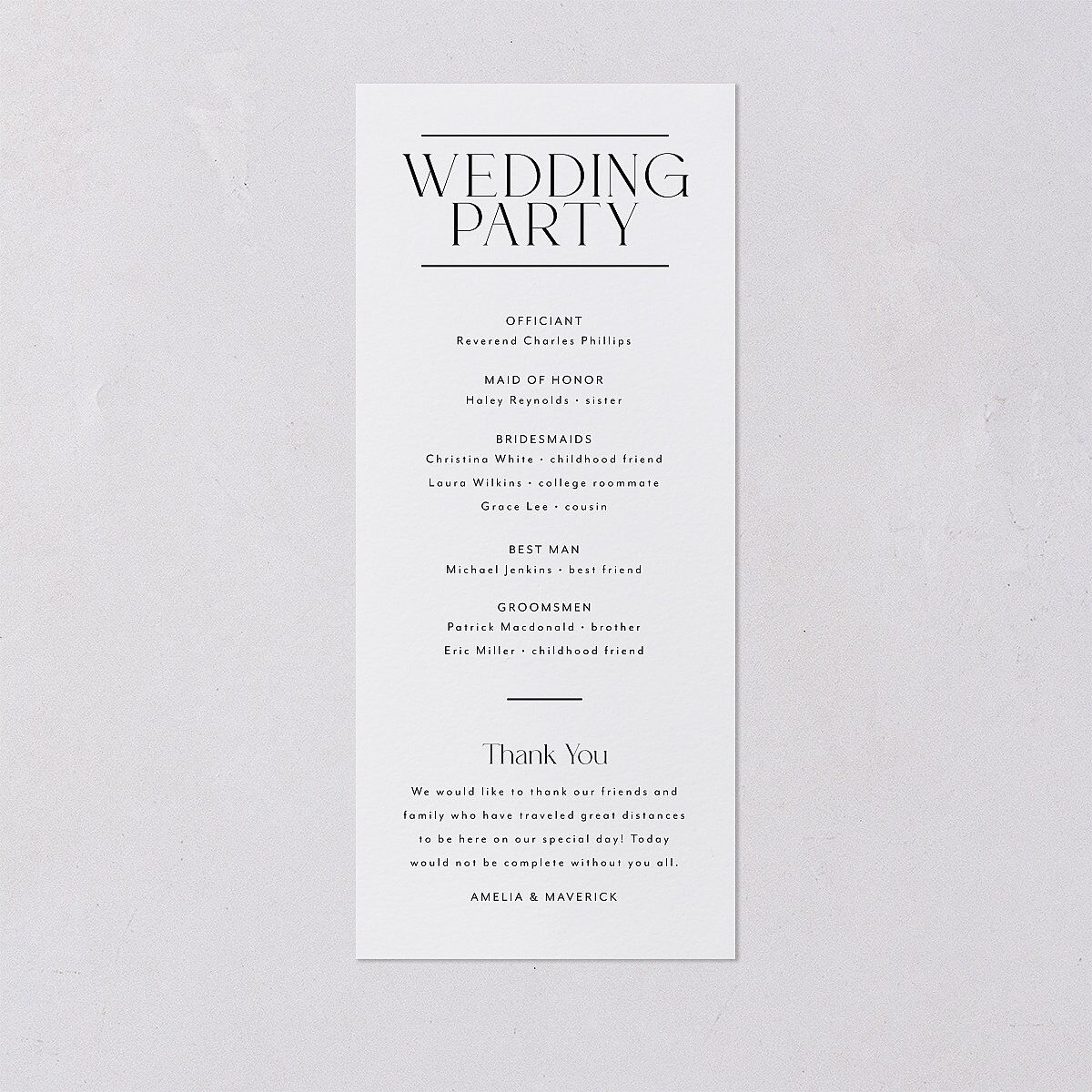 Estate Wedding Programs Gold Pure White Signature