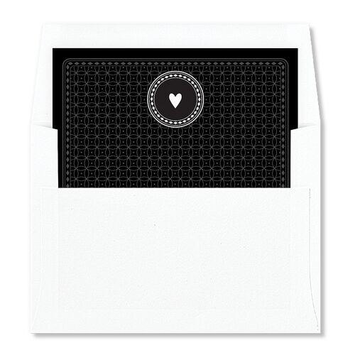 Las Vegas Playing Card Envelope Liners Licorice Standard