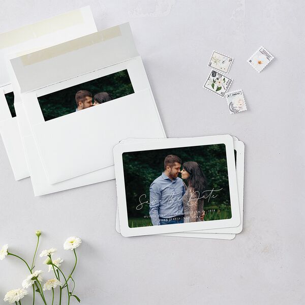 Eucalyptus Bouquet Save The Date Magnets Terracotta Magnet Paper