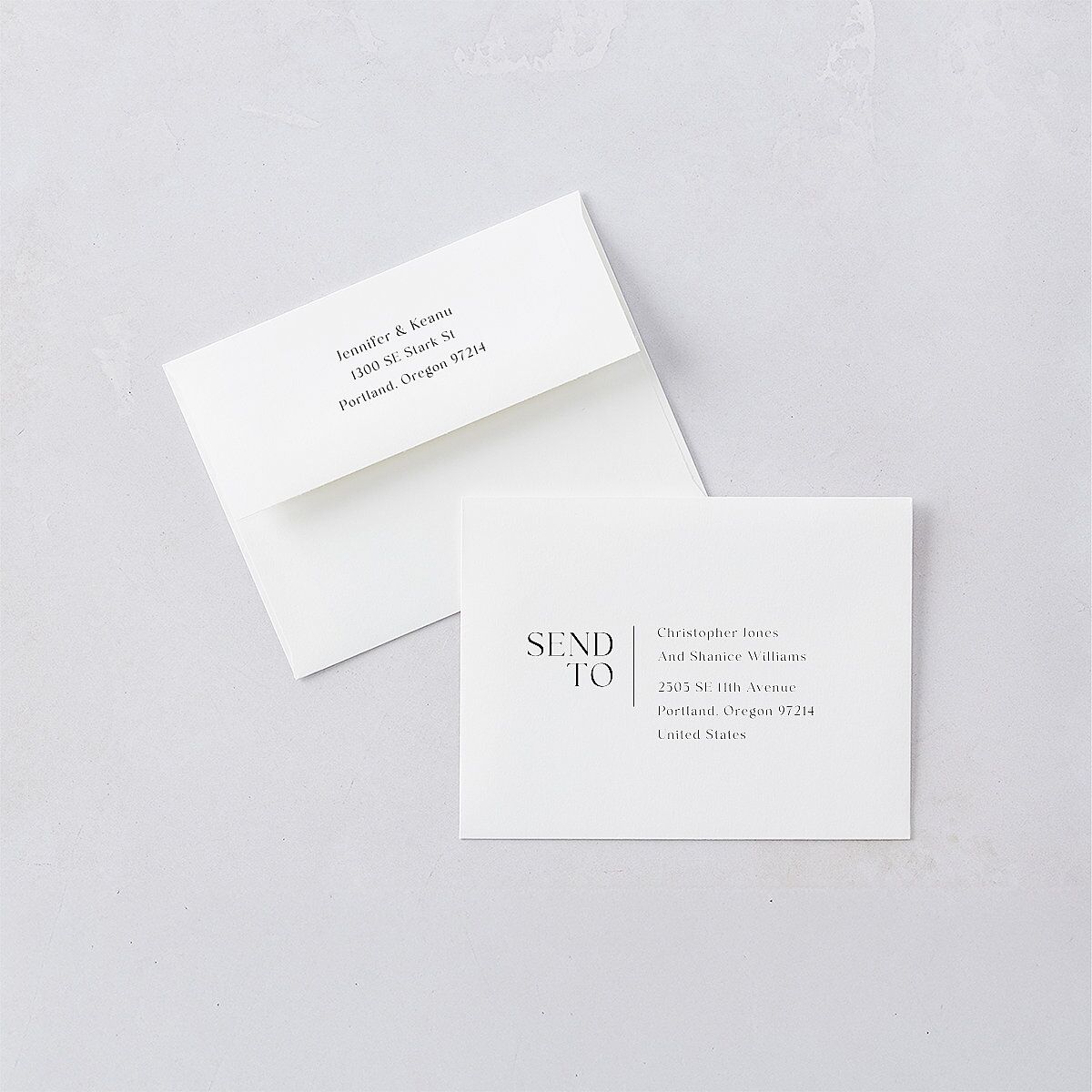 Modern Arch Photo Thank You Cards Pure White