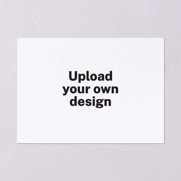 Upload Your Own Design Landscape Rehearsal Dinner Invitations Pure White Signature Blank Standard