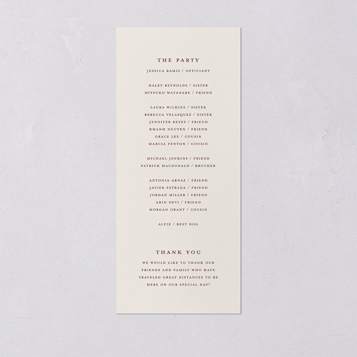 Intricate Vintage Wedding Programs Peach Pink Signature