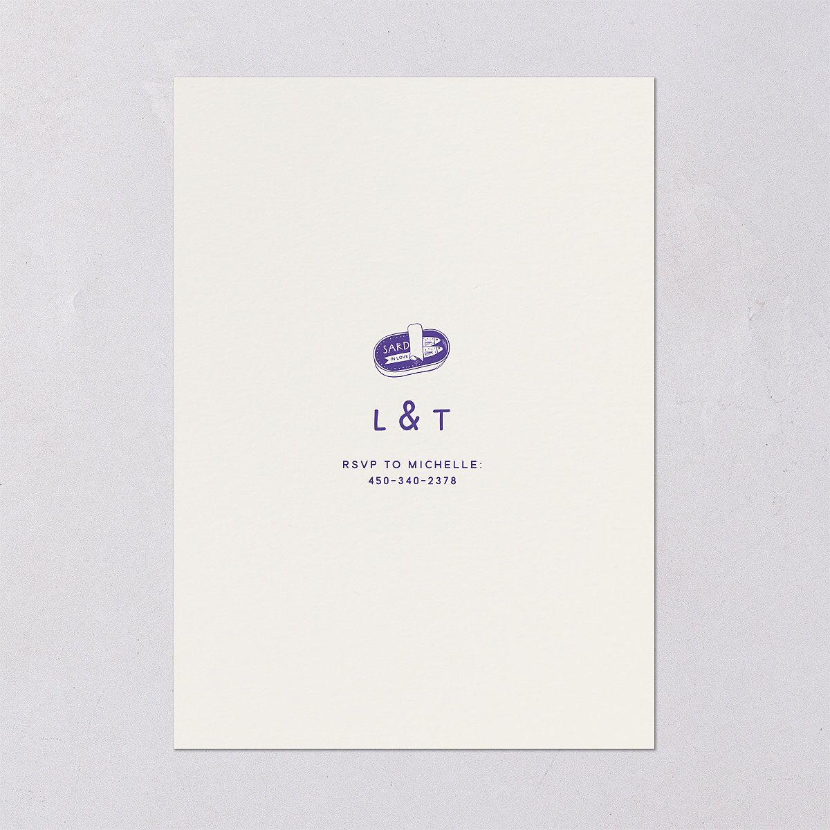 Hand Drawn Recipe Engagement Party Invitations Sapphire Signature Blank Standard