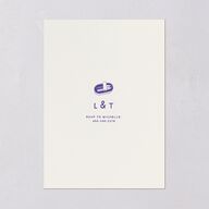 Hand Drawn Recipe Engagement Party Invitations Sapphire Signature Blank Standard