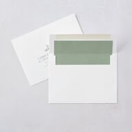 Greenery Altar Wedding Invitations Thyme Signature Blank No Standard