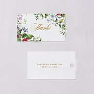 Opulent Garden Favor Gift Tags Scottish Green Signature