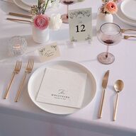 Antique Victorian Botanical Luncheon Napkins Sand Napkin Uncoined