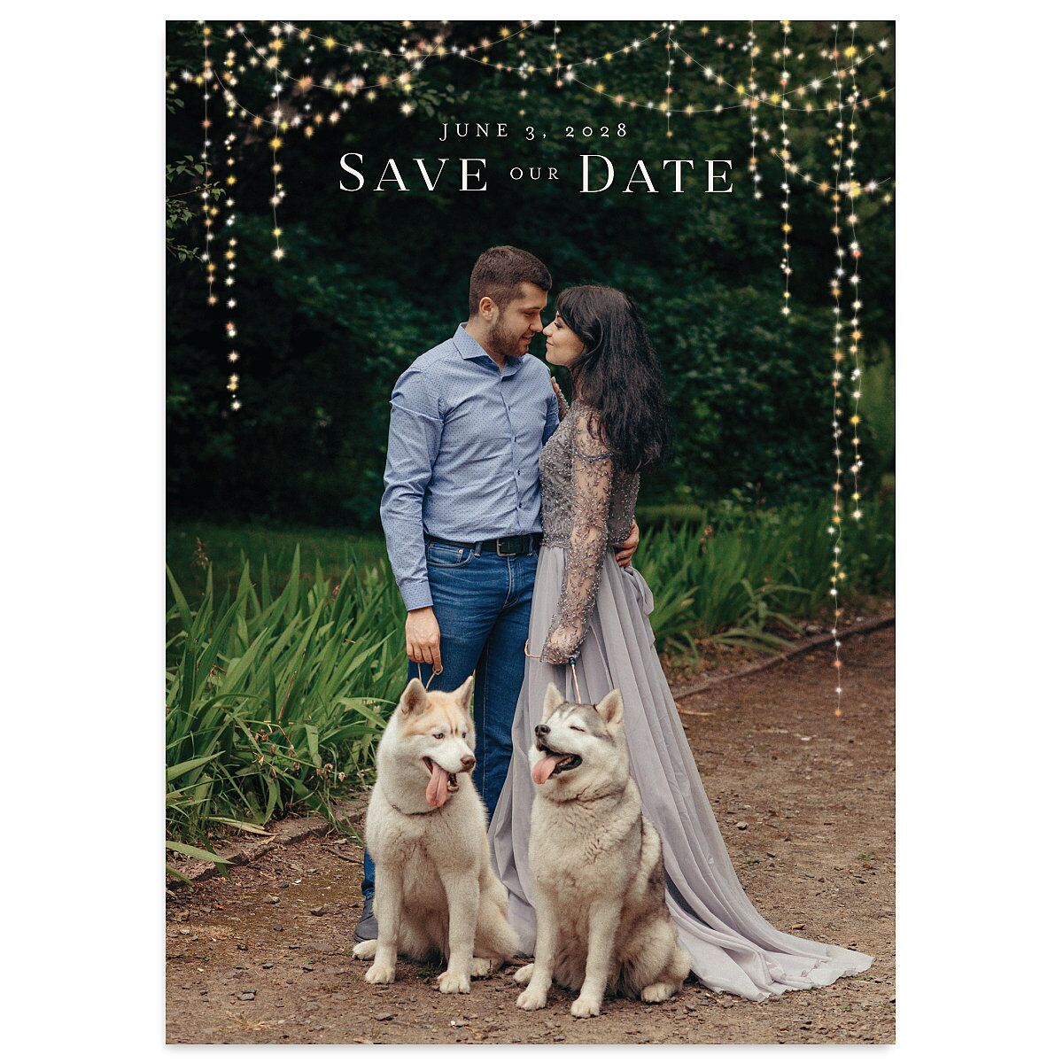 Enchanted Evening Save the Date Cards