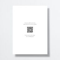 Modern Arch Wedding Invitations Pure White No Signature