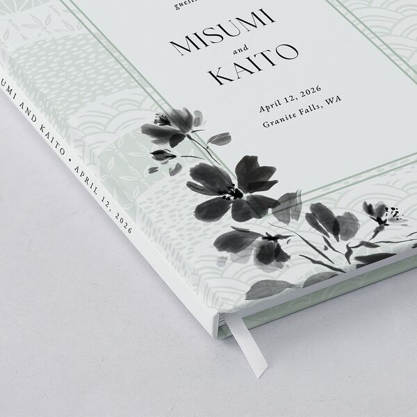 Eternal Ink Guest Books Mint Green