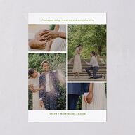 Picture This Photo Wedding Invitations Greenery Signature Blank No Standard