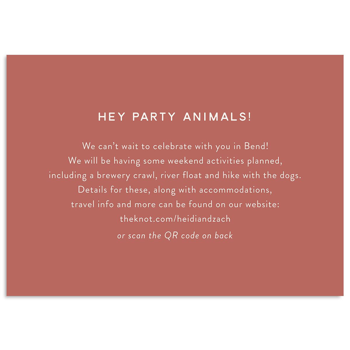 Custom Pet Portrait Wedding Enclosure Cards