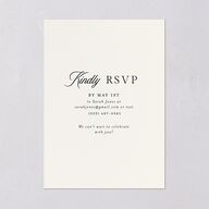 Hand Drawn Tablescape Engagement Party Invitations Ivory Signature Blank Standard