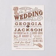 Western I Do BBQ Wedding Invitations Saddle Signature Blank No Standard