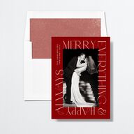 Merry Everything Envelope Liners Desert Rose Standard